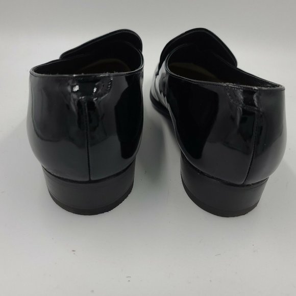 Florsheim Designer Collection Mens 9.5C Black Patent Leather Tuxedo Shoes